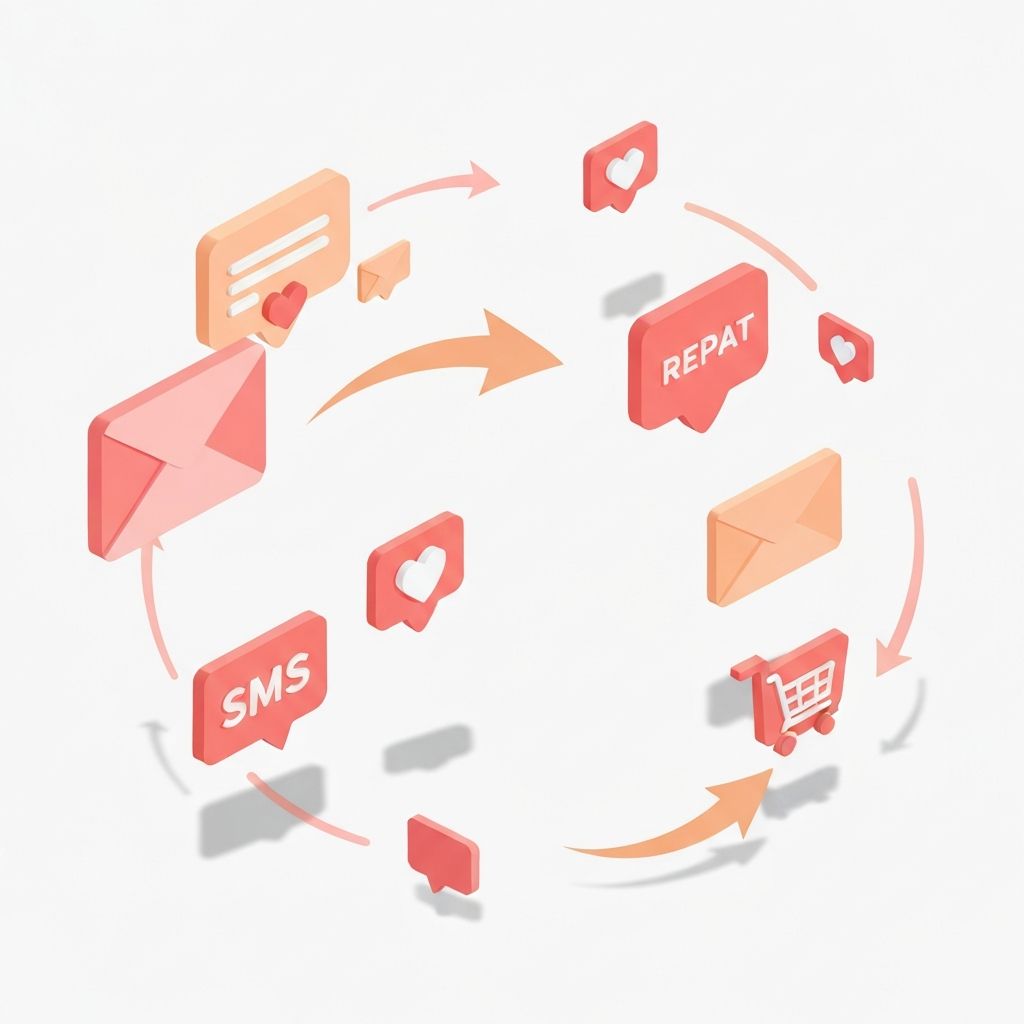 Retention marketing dashboard showing customer engagement metrics